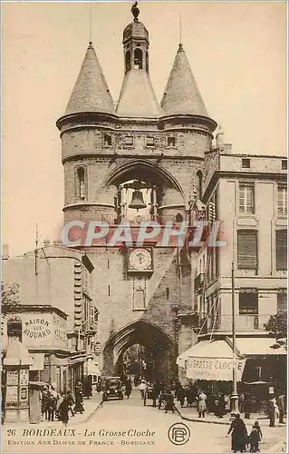 Cartes postales Bordeaux La Grosse Cloche