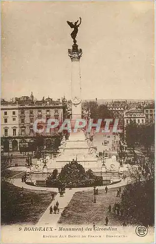 Cartes postales Bordeaux Monument des Girondins