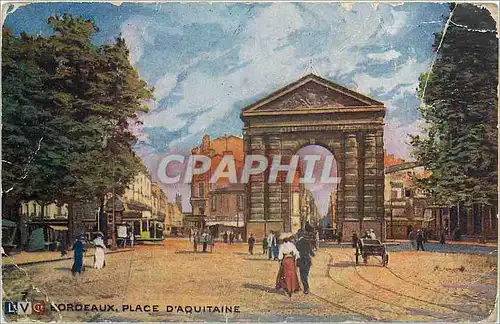 Cartes postales Bordeaux Place d'Aquitaine