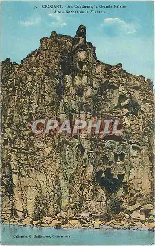 Cartes postales Crozant Au Confluent la Grande Falaise