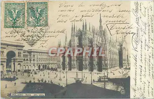 Cartes postales Milano Duomo