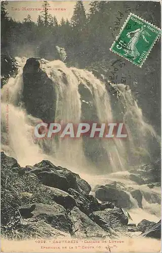 Cartes postales Cauterets Cascade de Lutour