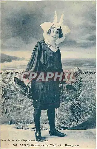 Cartes postales Les Sables d'Olonne La Mareyeuse Folklore