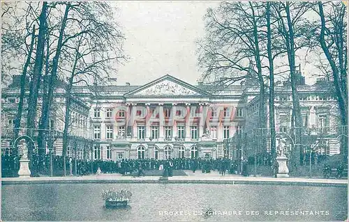 Cartes postales Bruxelles Chambre des Representants