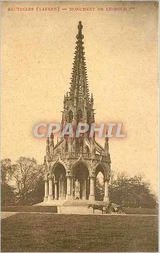 Cartes postales Bruxelles Laeken Monument de Leopold 1er