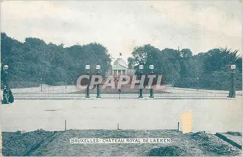 Cartes postales Bruxelles Chateau Royal de Laeken