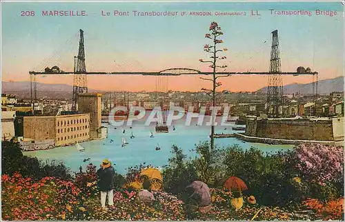 Cartes postales Marseille Le Pont Transbordeur