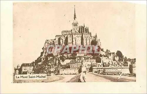 Calendrire 1956 Le Mont Saint Michel