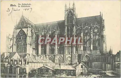 Cartes postales Metz La Cathedrale