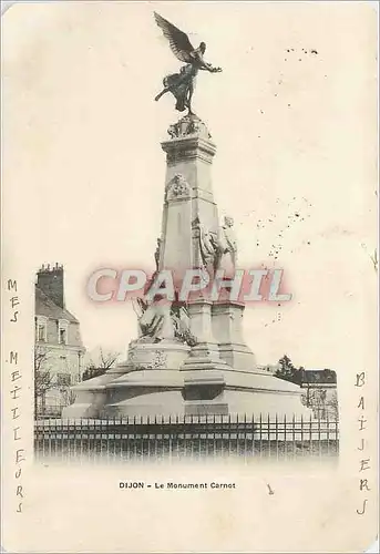 Cartes postales Dijon Le Monument Carnot
