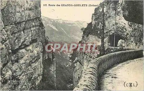 Ansichtskarte AK Route des Grands Goulets Drome