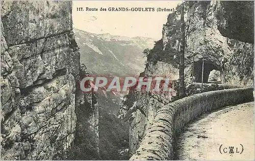 Cartes postales Route des Grands Goulets Drome