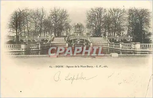 Cartes postales Dijon Square de la Place Darcy