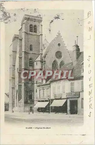 Ansichtskarte AK Dijon L'Eglise St Jean