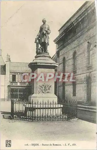 Ansichtskarte AK Dijon Statue de Rameau