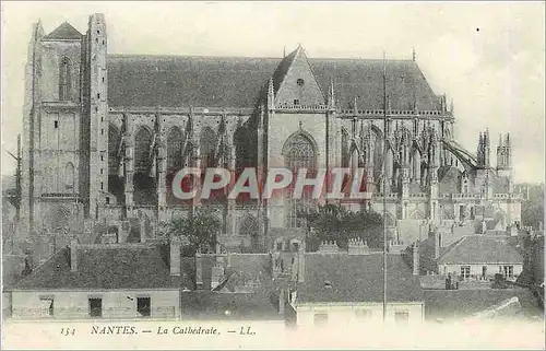 Cartes postales Nantes La Cathedrale