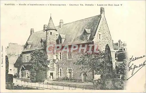 Cartes postales Nantes Musee d'Archeologie d'Ethnographie