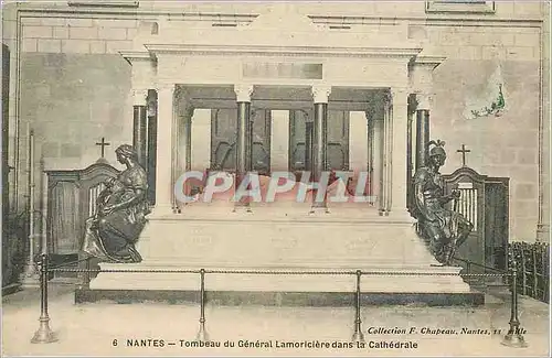 Cartes postales Nantes Tombeau du General Lamoriciere dans la Cathedrale