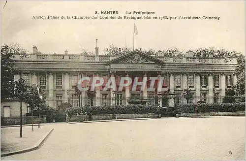 Cartes postales Nantes La Prefecture