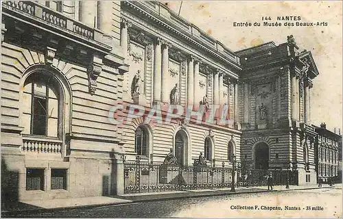 Cartes postales Nantes Entree du Musee des Beaux Arts