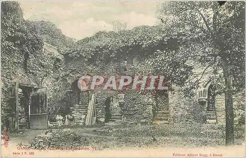 Cartes postales Gand Abbaye de St Bavon