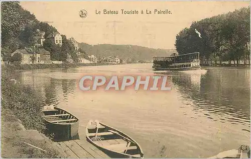 Cartes postales La Bateau Touriste a la Pairelle Bateau