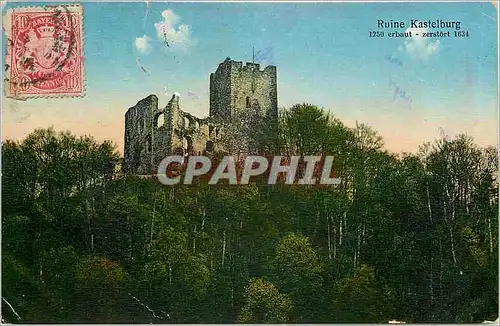 Cartes postales Ruine Kastelburg
