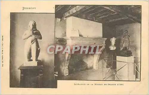 Cartes postales Domremy Interieur de la Maison de Jeanne d'Arc