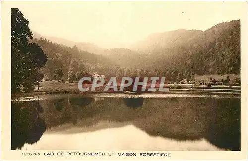 Ansichtskarte AK Lac de Retournemer et Maison Forestiere