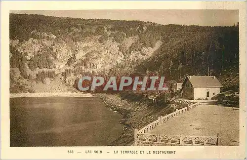 Cartes postales Lac Noir La Terrasse et le Restaurant