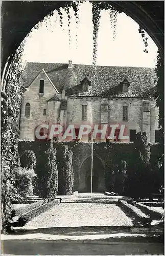 Moderne Karte Batiments des dortoirs Facade sur le cloitre Abbaye de Royaumont