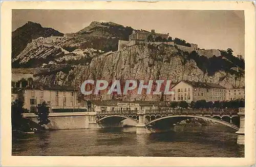Cartes postales Grenoble Fort Rabot et la Bastille