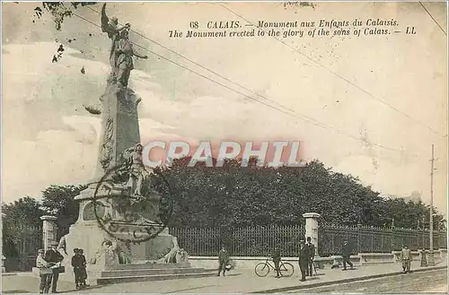 Ansichtskarte AK Calais Monument aux Enfants du Calaisis