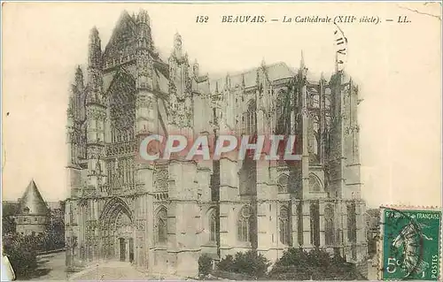 Cartes postales BEAUVAIS-La Cathedrale (XIIIe s)-LL