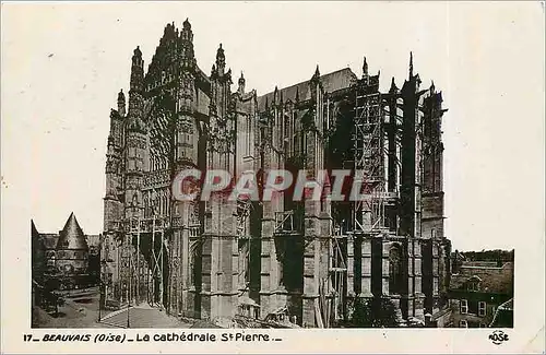 Ansichtskarte AK BEAUVAIS-(Oise)-La Cathedrale St pierre