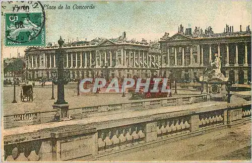 Cartes postales PARIS-Place de la concorde