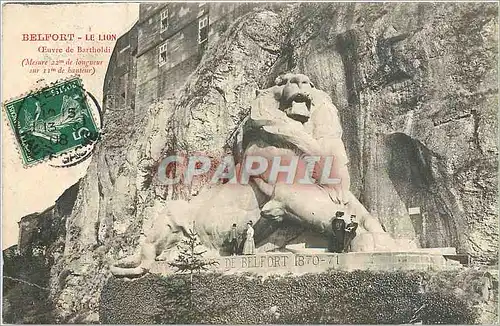 Cartes postales BELFORT-LE LION