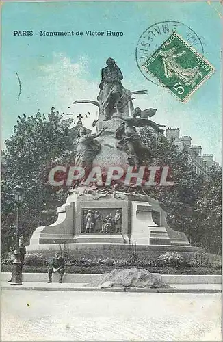 Cartes postales PARIS-Monument de Victor-Hugo