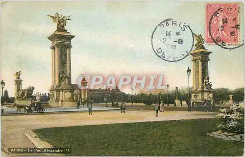 Cartes postales PARIS-Le Pont Alexandre III