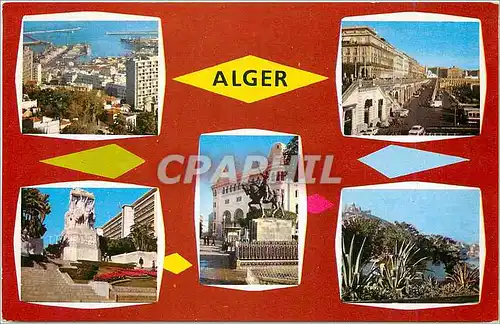 Cartes postales Souvenir d'ALGER