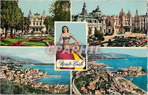 Cartes postales Proncipaute de MONACO-MONT CARLO