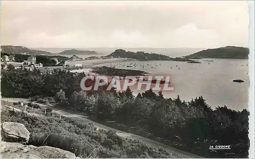 Cartes postales moderne TREBEURDEN(Cote du nord)Vue generale des Trois Plages