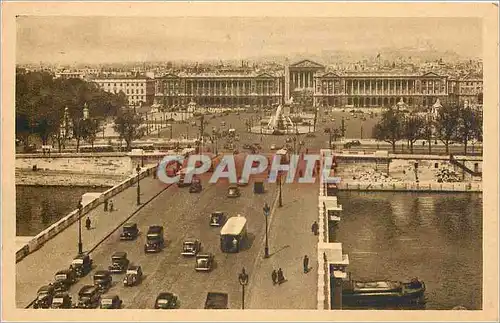 Cartes postales PARIS-La Place de la Concorde