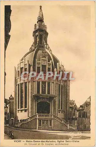 Ansichtskarte AK VICHY-NOTRE DAME DES MALDES  Eglise Sain-Blaise