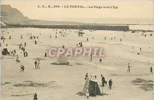 Ansichtskarte AK LE PORTEL-La plage vers l'Epi