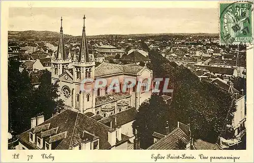 Cartes postales VICHY-Eglise st Louis- Vue panoramique