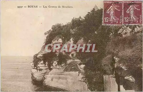 Cartes postales ROYAN- Les Grottes de Meschers