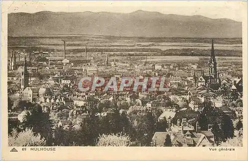 Cartes postales MULHOUSE-Vue Generale