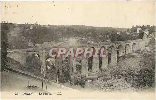 Cartes postales DINAN-Le viaduc