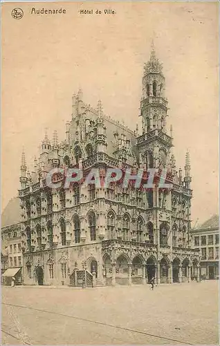 Cartes postales Audenarde-Hotel de ville